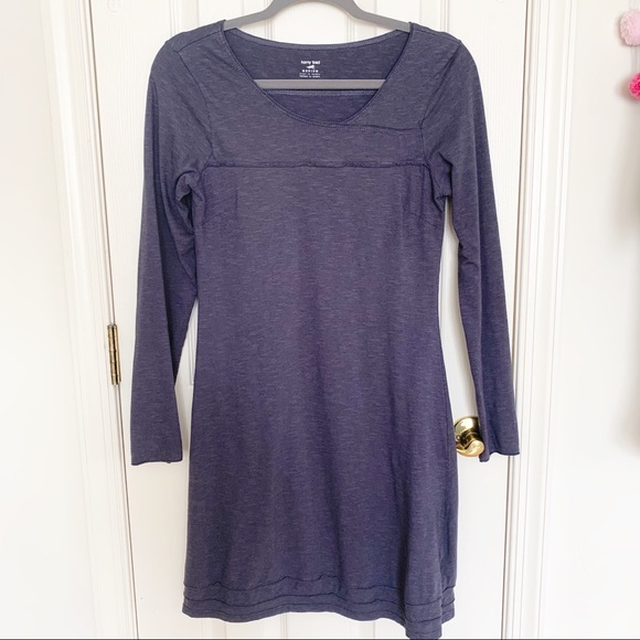 Horny Toad Dresses & Skirts - Horny Toad Blue Oolong Long Sleeve Dress NWOT